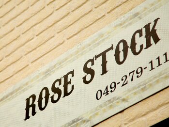 ローズストック(rose stock)/【看板】