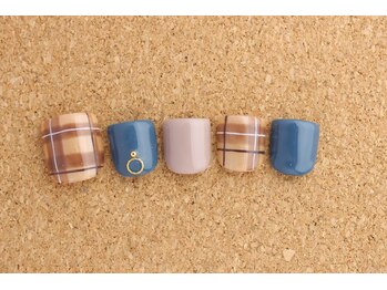 ネイルサロン ブランロール 白金店(Nail Salon Blanl'or)/FOOT 秋冬チェック♪