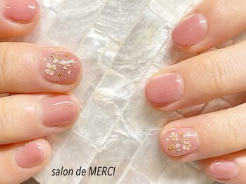 サロン ド メルシー(Salon de MERCI)/押し花ワンポイント☆