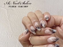 エーネイルサロン プラーカ本店(A-Nail Salon)/カフェラテnail