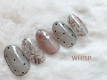 ウィスプ(WHISP)/透明感ドット/パラジェル込み