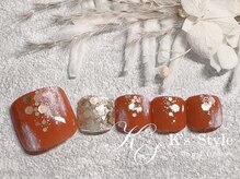 ケーズスタイル バイ キャンアイドレッシー(K's-Style by Can I Dressy)/秋フットネイル(フット定額)