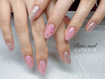 リノ ネイル(Rino nail)/ピンクネイル 70419