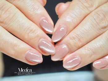 ピンク/ホワイトマグネット