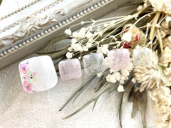 レアレアネイル(Lealeanail)/【パラジェル】FOOTシンプル