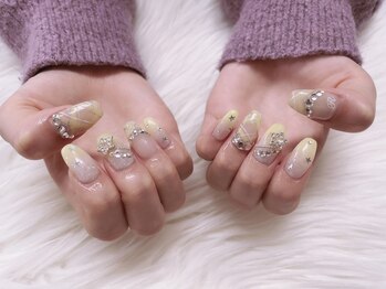 ネイルサロン優/春ネイル