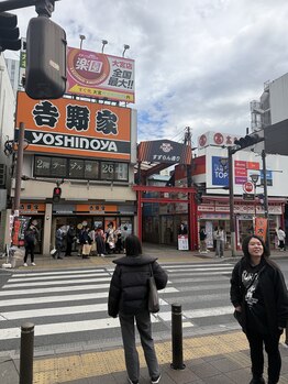 【ハーブピーリング/毛穴洗浄/小顔リフト】total beauty salon mayahime 大宮店/吉野家の看板隣のすずらん通りを