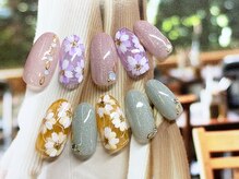 ネイルサロン キャンディネイル(Candy Nail)/フラワー￥６６００ｂｙ増田