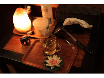 もみの気ハウス 渋谷道玄坂店/step5/アフターハーブティー