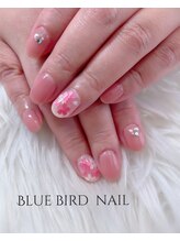 ブルーバードネイル(Blue bird nail)/桜デザイン