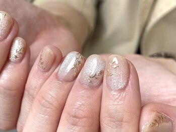 アメリアンドカシェット(Amelie&Cachette)/ブライダルネイル:maika