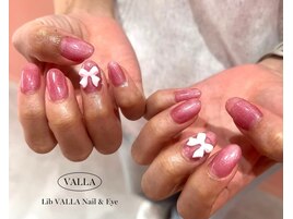 マグネットネイル×リボンパーツ