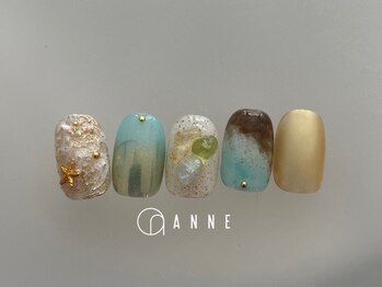 アンネ 梅田 ALLYS店(ANNE)/monthly design7月☆パラジェル