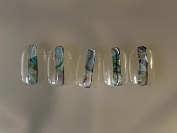 クリアデザインネイル