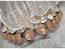 リクライニングチェアでゆったり施術◎フットネイルも◎