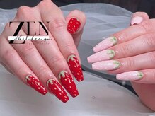 ゼン ネイル デザイン 池袋(ZEN NAIL DESIGN)/* 長 さだしやり放題×つけ放題