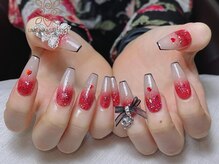 ウメネイルスタジオ(UME NAIL STUDIO)/長さだしやり放題×つけ放題