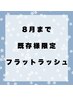 【1回限り】フラットラッシュ100本/新規クーポン同価格◎LED代込み