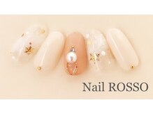 ネイルロッソ 浅草店/SNOW ホワイトネイル　