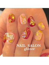 ネイルサロン グリッター(NAIL SALON glitter)/クリスマスネイル