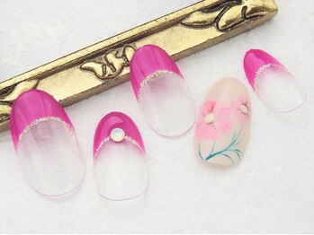 ネイルズガッシュ 大森駅前店(NAILs GUSH)/*ガーリーフワラー*