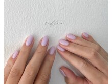 ネイルサロン ティフィン(tiffin)/～ purple　onecolor ～