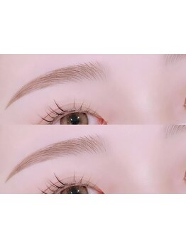 アイブロウメニューがあるサロン