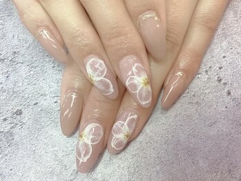 ジャスミンネイル(Jasmine Nail)/ジェル☆¥8000コース♪
