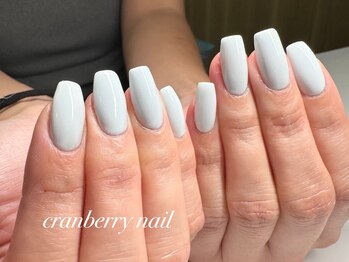 クランベリーネイル 代官山 恵比寿(cranberry nail)/ベイビーブルーワンカラー
