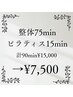 整体75min+マットピラティス15min ¥15,000→¥7,500