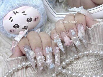 リンドネイル バイ モカ アンド ララ(Lind nail by moca and LaLa)/【mio】3Dネイル