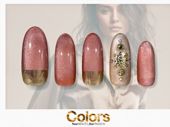 カラーズ広尾 ネイルラウンジ(Colors Hiroo Nail Lounge)/マグネット ジュエリー アート