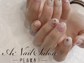 押し花ネイル