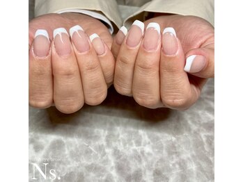 エヌエス ネイルアンドアイブロウ(Ns)/フレンチネイル☆
