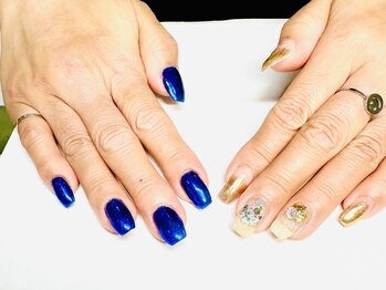 アシメで左右 違うデザイン★