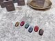 サリナスネイル 西院店(SARINASNAIL)の写真/【シンプルでも華やか!マグネットネイル¥7000～】艶と美フォルムで美しい手元へ♪30種類以上のマグネット◎
