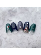 ネイルサロンリュクス (nailsalon Luxe)/クリスマスツリーネイル