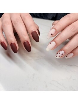 エンズネイル(O’s nail)/アシメントリーネイル