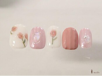 ぷっくりミラーお花¥10480