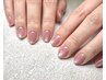 ＊初回限定＊【Handジェル】マグネット/オーロラミラーネイル￥7680(オフ込み)