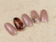 ネイルズシャトン/大人系べっ甲ネイル♪