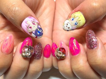 ボーホーネイルズコレクション(BOHO NAILS COLLECTION)/キャラクターネイル★