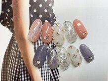 ネイルサロン キャンディネイル(Candy Nail)/大理石￥６６００ｂｙ石田