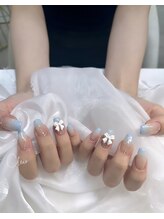 クリア(Clear)/グラデーションネイル