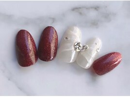 クリスマスネイル