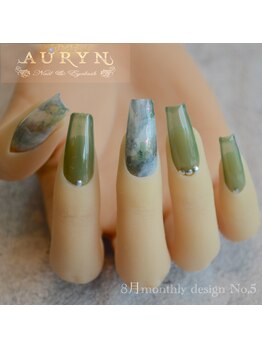 アウリン(AURYN)/8月monthly design No,5