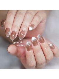 パラジェル新色マグネットネイル