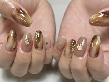 インク(inc)/カフェラテネイル