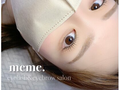meme eyelash&eyebrow salon まつげパーマ/4Dflowの写真