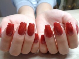 トレンド フラッシュネイル 和装